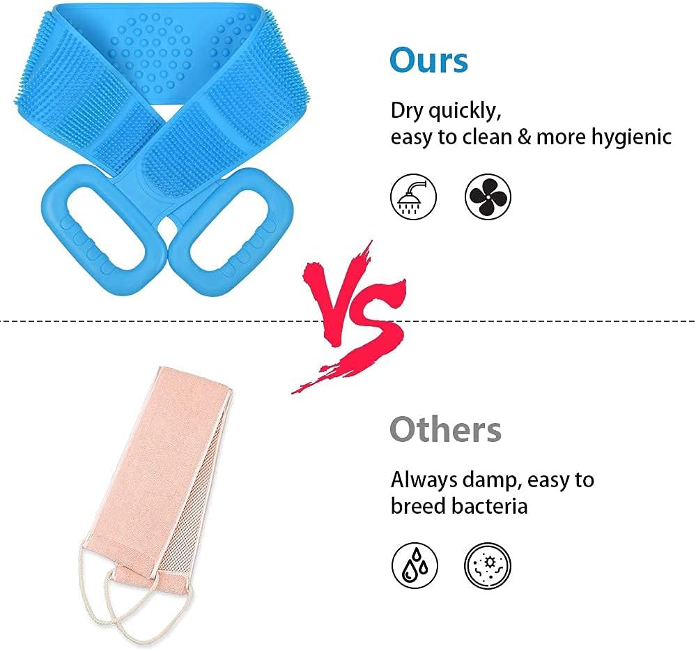 Scrub Ease 29" Silicone Back Scrubber